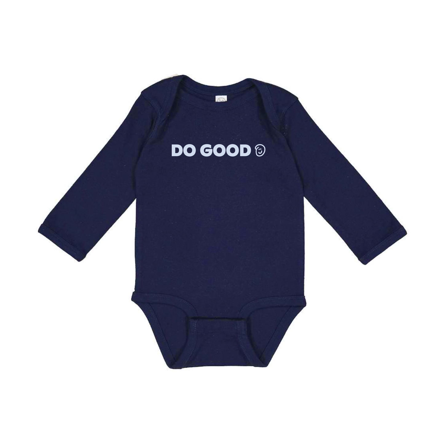 Infant Navy Embroidered Onesie